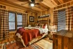 Main Level Queen Bedroom with Flat Screen TV